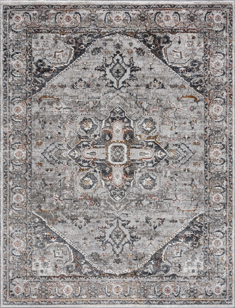 Liverpool Dark Gray Area Rug