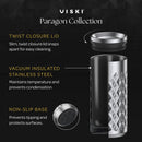 Paragon Stainless Steel Highball Tumbler in Electric Blue by Viski
