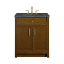 James Martin Bellshire 30" Single Bathroom Vanity, Honey Oak