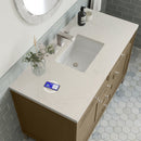 James Martin Chicago 48" Single Bathroom Vanity, Walnut Whisper