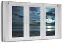 Window To Moonlit Beach Wall Art