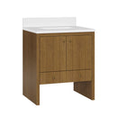 James Martin Hudson 30" Single Bathroom Vanity, Honey Oak