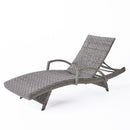 Crete Wicker Chaise Lounge