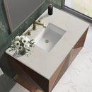 James Martin Marcello 36" Floating Single Bathroom Vanity, Chestnut