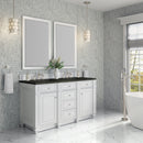 James Martin Bristol 60" Double Bathroom Vanity, Bright White