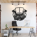 S85 V10 Metal Engine Block Wall Art  - MTEB-0003