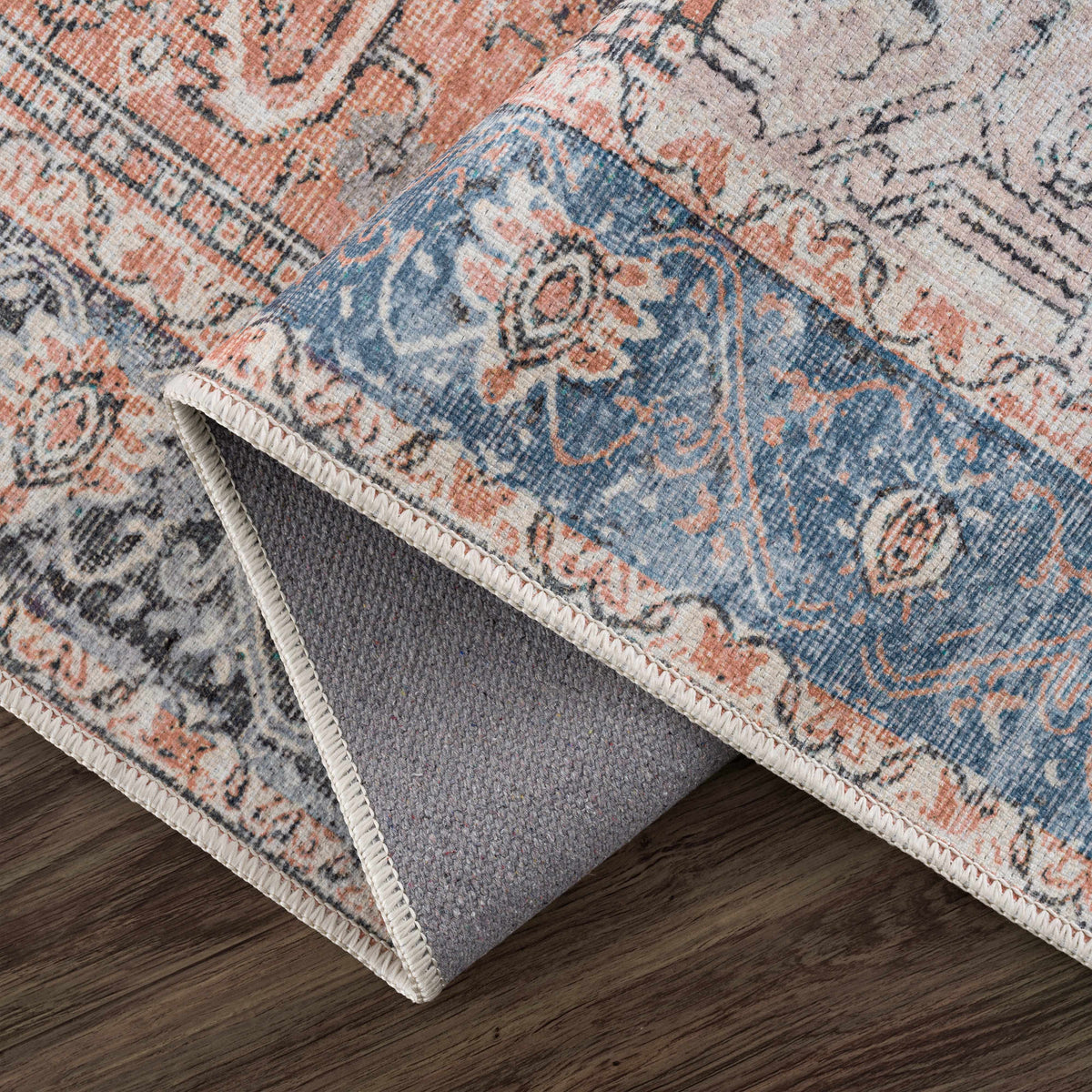 Rosman Distressed Washable Rug, photo 19 of 32