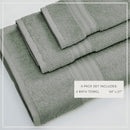 Cotton Terry Bath Towel Set - Cooper Collection by Great Bay Home
