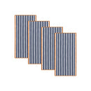 Oversized Striped Border Cabana Beach Towel - Santa Cruz by Great Bay Home