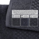 Cotton Diamond Waffle Weave Bath Towel Set - Grayson Collection by Great Bay Home