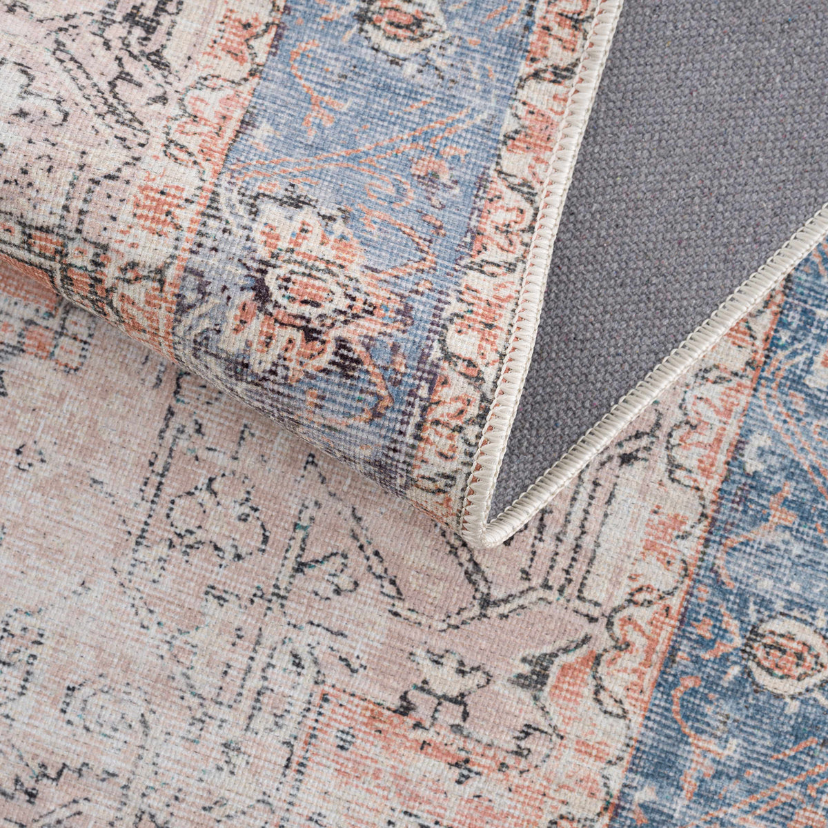 Rosman Distressed Washable Rug, photo 20 of 32