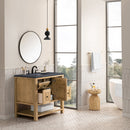 James Martin Breckenridge 36" Single Bathroom Vanity, Light Natural Oak