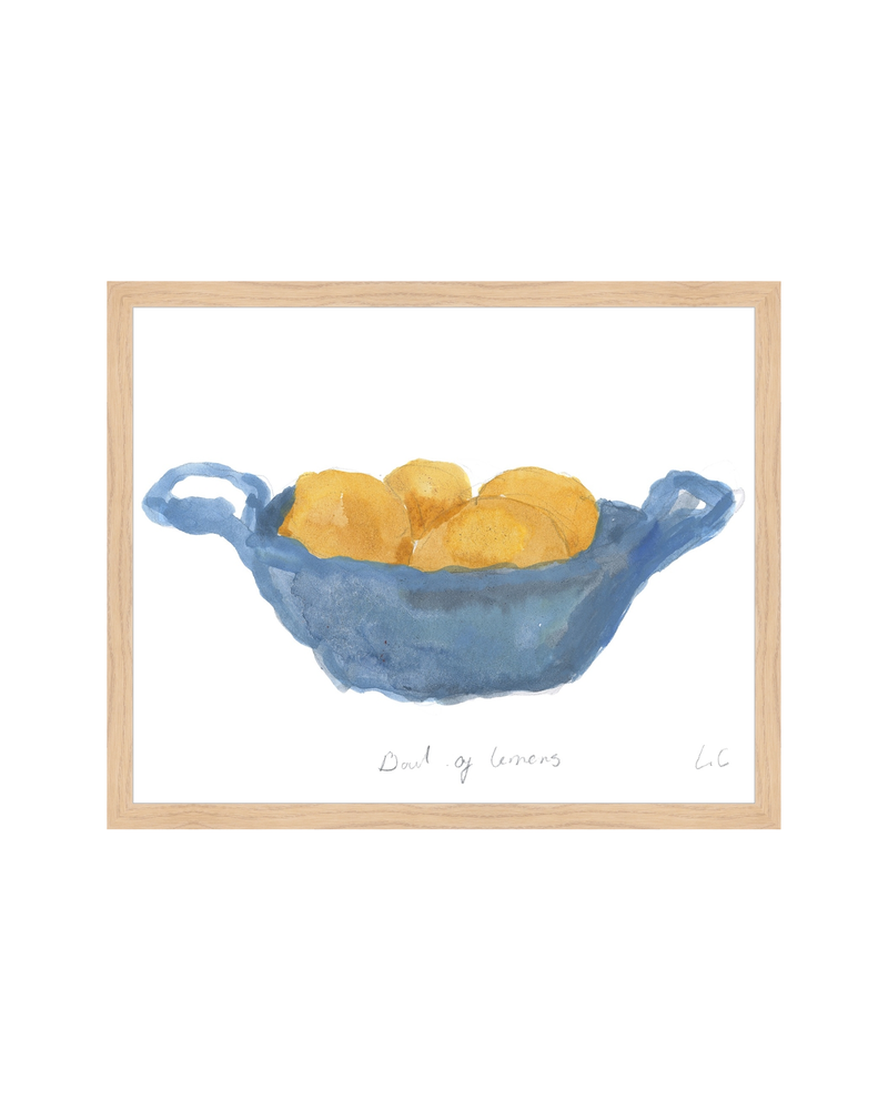 Bowl of Lemons