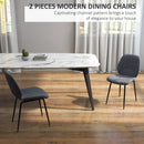 Anaya Velvet Dining Room Chair (Set of 2)
