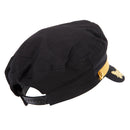 Adjustable Sailor Captain Hat with Side Gold Buttons