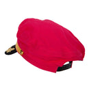 Adjustable Sailor Captain Hat with Side Gold Buttons