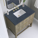 James Martin Emmeline 36" Single Bathroom Vanity, Pebble Oak