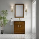James Martin Bellshire 30" Single Bathroom Vanity, Honey Oak