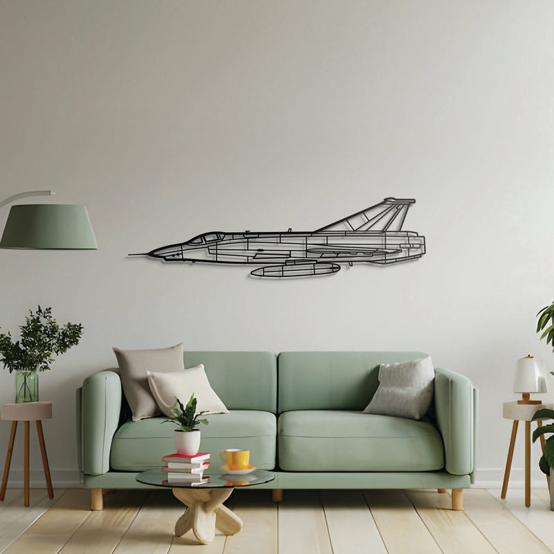 RF-35 Draken Metal Aircraft Wall Art - NCP0194