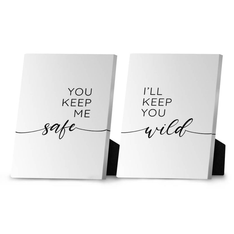 Safe and Wild Desktop Canvas