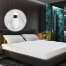 Safe Electric Heated Mattress Pad with 4 Size 8 Temperature 10-Hour Timer-Queen size by LJGDeals