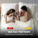 Safe Electric Heated Mattress Pad with 4 Size 8 Temperature 10-Hour Timer-Queen size by LJGDeals