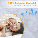 Safe Electric Heated Mattress Pad with 4 Size 8 Temperature 10-Hour Timer-Queen size by LJGDeals