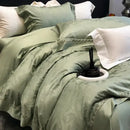 GobekUsa 1000TC Lyocell Cotton Jacquard Luxury Bedding Set with Soft Silky Feel