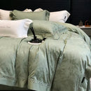 GobekUsa 1000TC Lyocell Cotton Jacquard Luxury Bedding Set with Soft Silky Feel