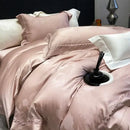 GobekUsa 1000TC Lyocell Cotton Jacquard Luxury Bedding Set with Soft Silky Feel