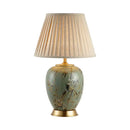 GobekUsa American Style Ceramic Table Lamp Bedroom Living Room Study Tea Table Lamp