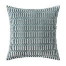 Sage green corduroy velvet pillowcase set of 2 living room cushions by Decorbites