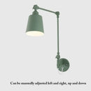 GobekUsa Adjustable Telescopic Wall Lamp for Indoor Lighting in Living Room, Bedroom, Study