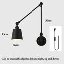 GobekUsa Adjustable Telescopic Wall Lamp for Indoor Lighting in Living Room, Bedroom, Study