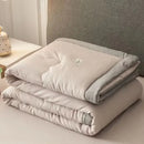GobekUsa Cooling Cotton Quilt with Washable Core for Single Bed in Dorm