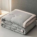 GobekUsa Cooling Cotton Quilt with Washable Core for Single Bed in Dorm