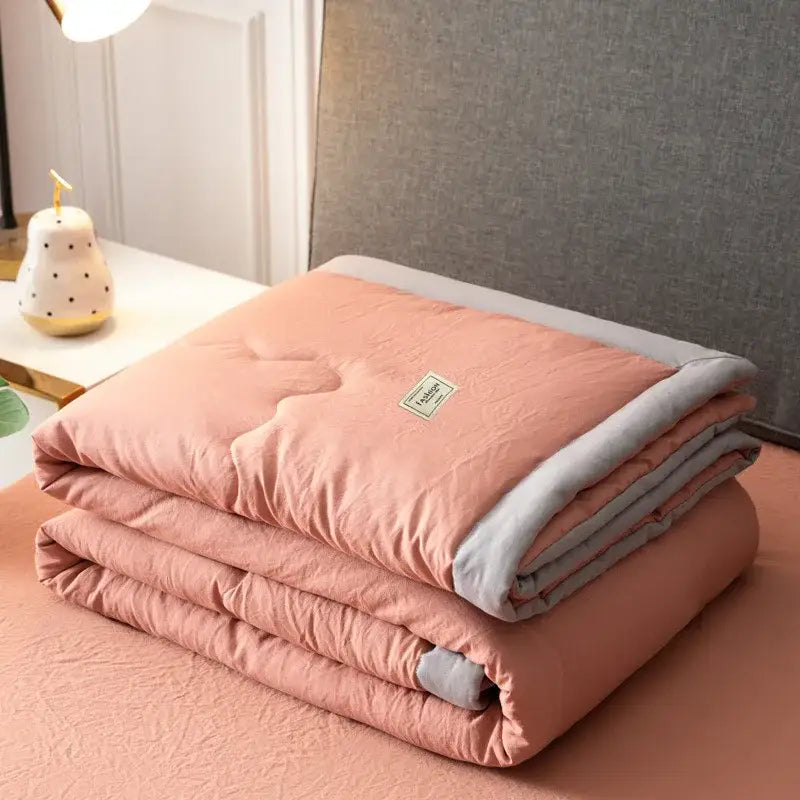 GobekUsa Cooling Cotton Quilt with Washable Core for Single Bed in Dorm, photo 7 of 13