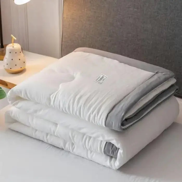 GobekUsa Cooling Cotton Quilt with Washable Core for Single Bed in Dorm, photo 10 of 13