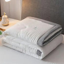 GobekUsa Cooling Cotton Quilt with Washable Core for Single Bed in Dorm