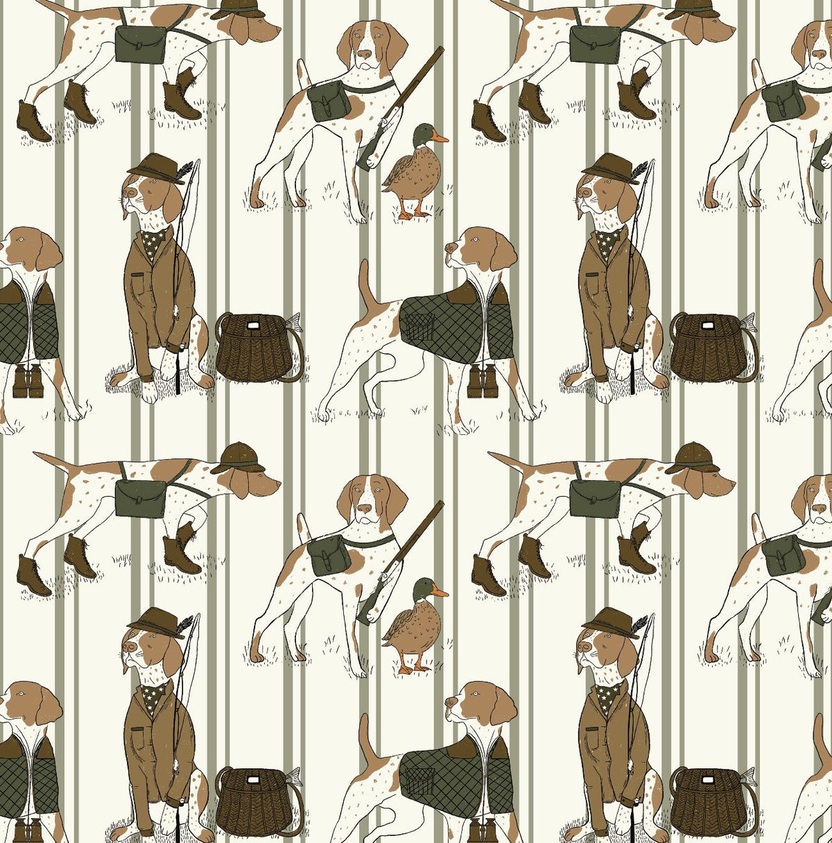 Edmund Wallpaper by Painted Hawk Design, photo 5 of 8