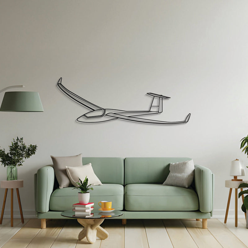 Ventus-2cxT Angle Metal Aircraft Wall Art - NCP0500