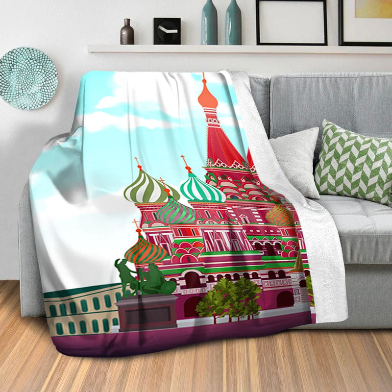 Saint Basil Cathedral Blanket