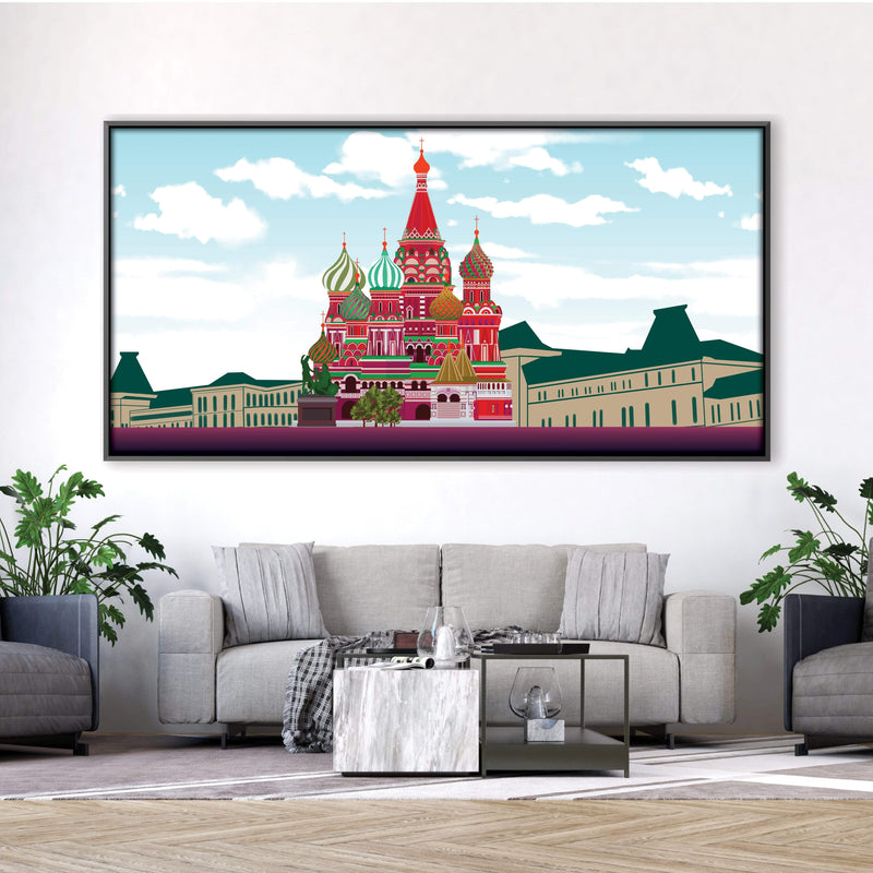 Saint Basil Cathedral Canvas