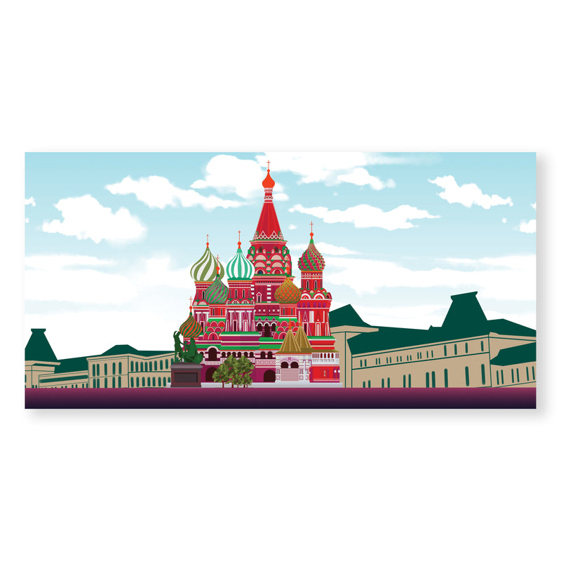 Saint Basil Cathedral Canvas