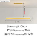 GobekUsa Salix V - Modern Minimalist Led Dimmable Bar Pendant Light