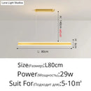 GobekUsa Salix V - Modern Minimalist Led Dimmable Bar Pendant Light