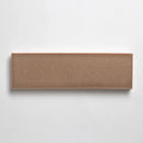 Salmon Leather Subway Glazed Terracotta Tiles 2 1/4x7 9/16