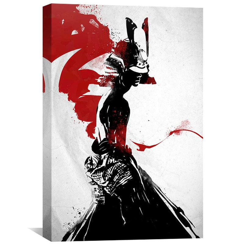 Samurai Girl Canvas