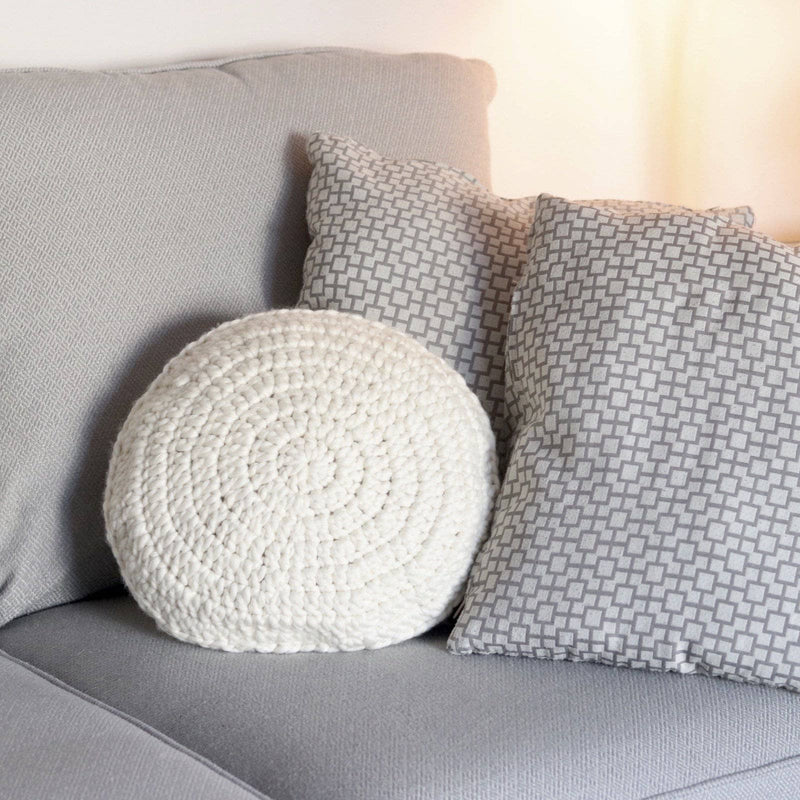 Sand Dollar Cushion Crochet Pattern