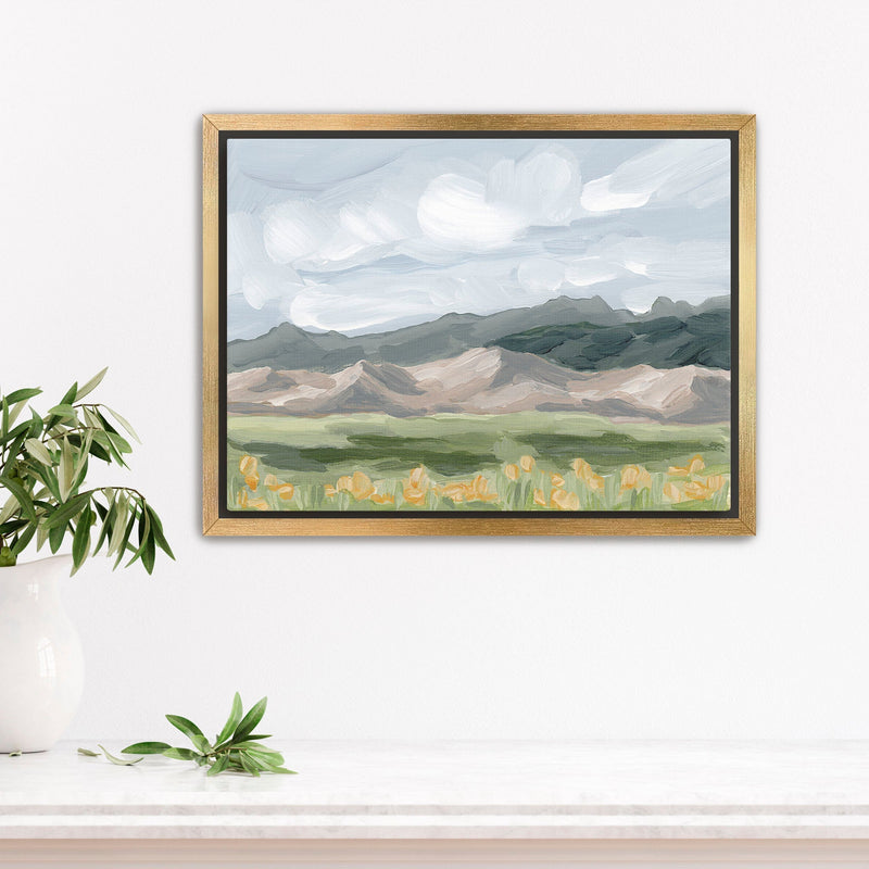 "Sand Dunes in Summer" Art Print